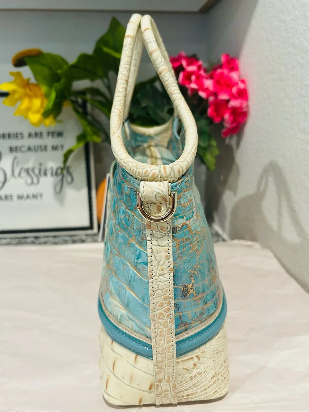Brahmin Serendipity Schulz Small Elaine with Tassel
